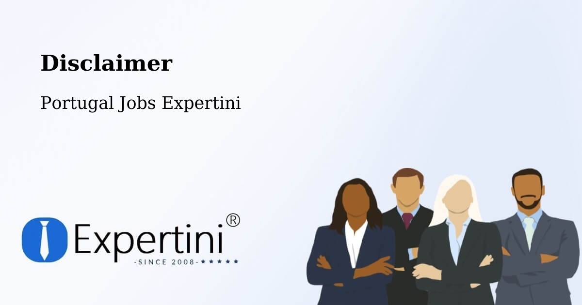 Disclaimer – Câmara De Lobos - Portugal Jobs Expertini