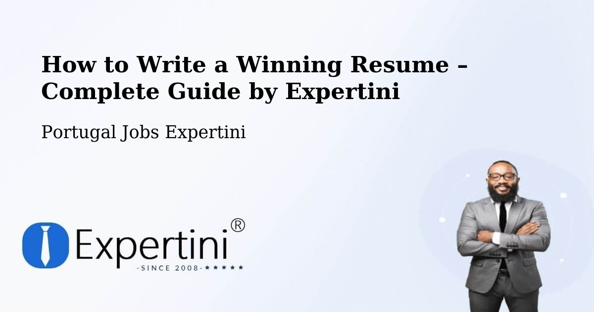 Resume Writing Guide for Job Seekers – Câmara De Lobos - Câmara De Lobos, Portugal Jobs Expertini