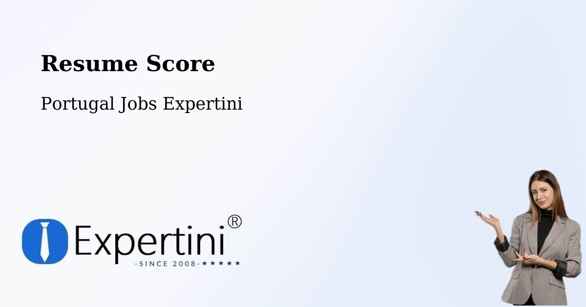 Resume Score & Job Description Match Tool – Câmara De Lobos - Portugal Jobs Expertini